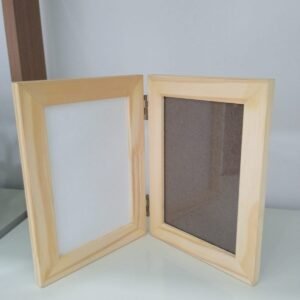 Porta retrato Duplo Marfim